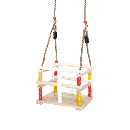 Wooden Baby Swing For Babies And Toddlers
