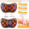 Back & Neck Massage Pillow with Thermotherapy Kneading